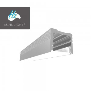 စက်ရုံမှ စိတ်ကြိုက် အရည်အသွေးမြင့် ငွေရောင် led linear light aluminium profile LS1613