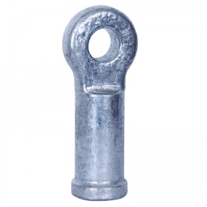 Insulator End Fittings Y Type Ball Clevis Ends Forging Steel Galvanized Clevis