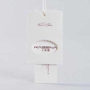 Hot New Products Metal Buttons - Custom Paper Hang Tag – Eco Life