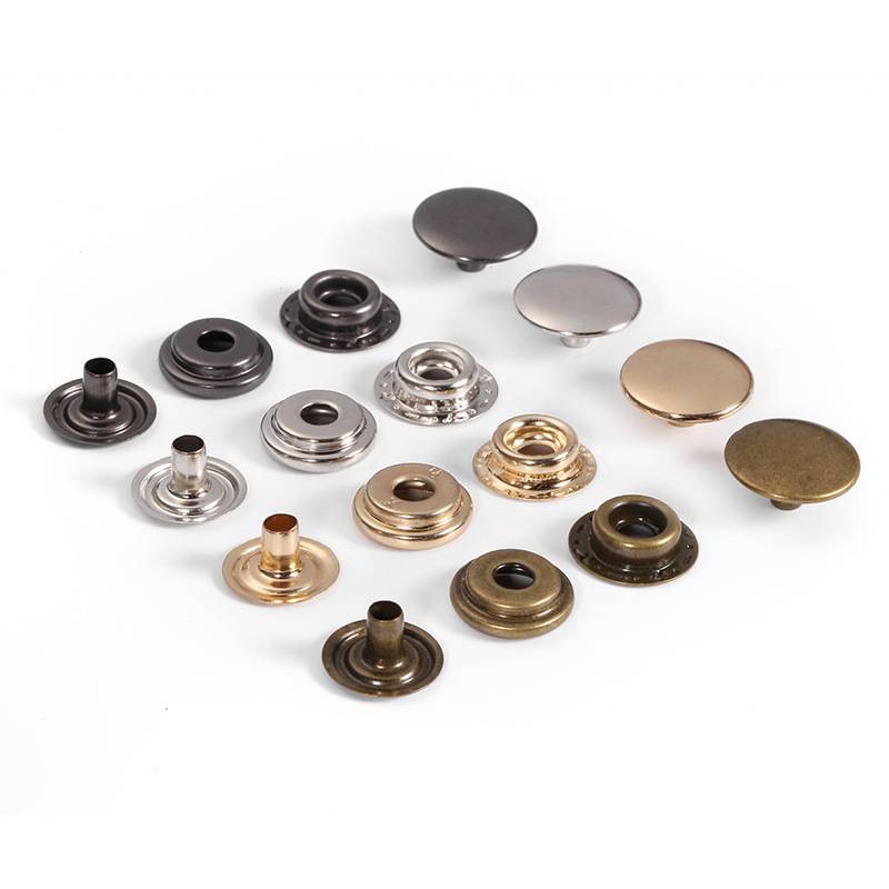 China Customized Metal Snap Buttons For Clothing Suppliers