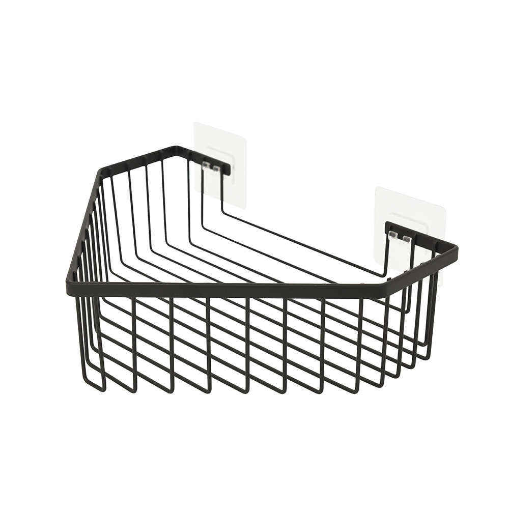 Wholesale Price Metal Hanging Shelves - Corner Shower Caddy and Rustproof Metal Basket for Bathroom Storage – EISHO
