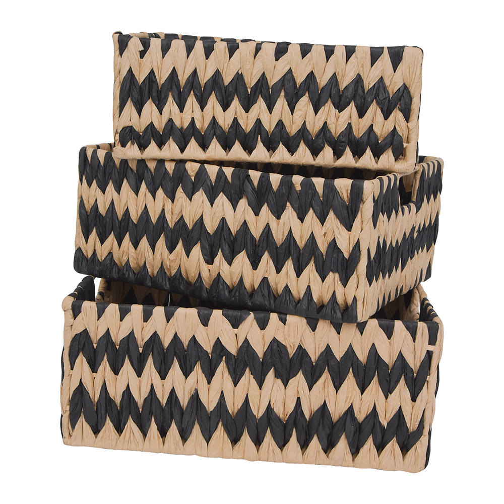 Hot Selling for Adjustable Under Sink Shelf - Hand-Woven Paper Storages Basket – EISHO
