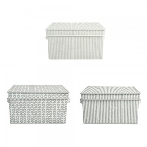 High reputation China 1515 Home Durable Plastic Clothes Storage Bin with Lid Sundries Organizer Box with Handle