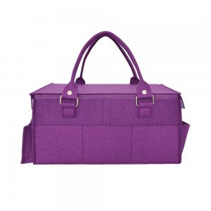 Professional China New Design Factory Price Custom Design PU Leather Mummy Bag Travel Diaper Bag Baby Bag