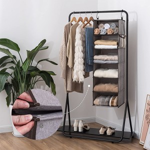 Ordinary Discount 6-Tier Wall File Holder Hanging Mail Organizer Wall Mount clothes box