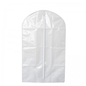 Top Suppliers China Factory Wholesale New Style Fashioned Black Garment Plastic Packaging Bag with a Hanging Hole