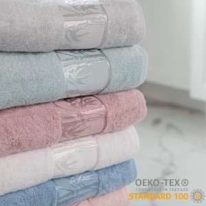 Bamboo Towels Set ng 3 Extra Large Sustainable Bath Face at Hand Towel para sa Banyo