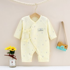 China Newborn Baby Unisex Clothes Cotton Rom