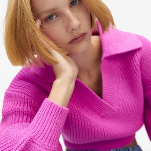 ECOGARMENTS 여성 패션 캐시미어 스웨터