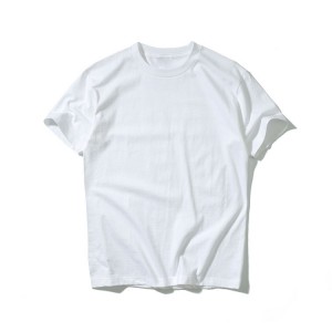 Rundhals-T-Shirt aus 100 % Baumwolle
