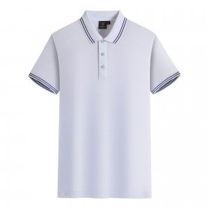 Работна облека маица прилагодено поло рекламирање културна кошула ревер машка група со кратки ракави корпоративна работна облека со печатено лого вез