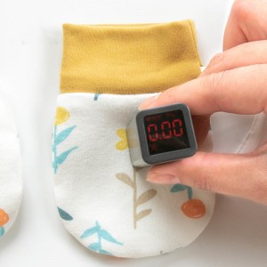Bawełniane rękawiczki odporne na zarysowania dla niemowląt