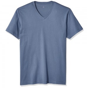 Men’s Short-Sleeve V-Neck Cotton T-Shirt