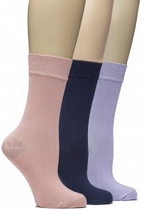 ECOGARMENTS Bamboo Women Socks, Soft Thin Crew Socks for Trouser, Dress, Business, Casual