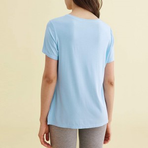 කාන්තා Bamboo V-neck T-shirt