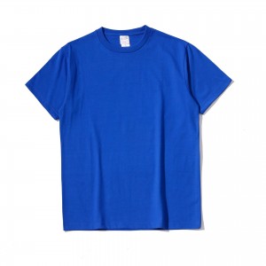 Rundhals-T-Shirt aus 100 % Baumwolle