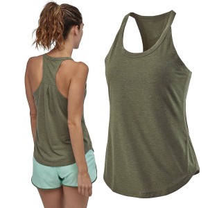 cotton summer tank top for women lower neck T-BACK loose soft sleeveless vest