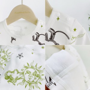 ECOGARMENTS Organic Cotton SAMU Certified Baby Bodysuit Romper