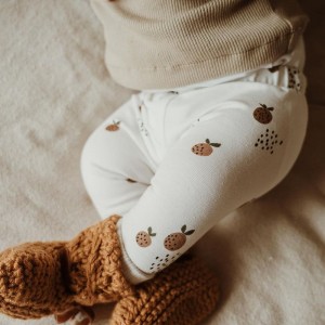 EKOOGARMENTS Spodnie dziecięce z bawełny organicznej