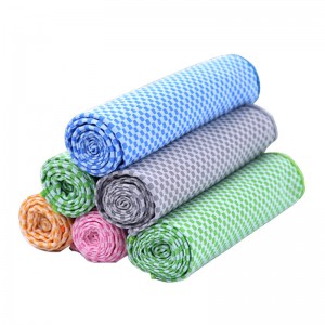 Summer Gym Quick-drying Bamboo Charcoal Fiber Ice Silk Sweat Towel Wrist Towel