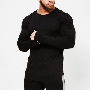 Moška majica s kratkimi rokavi Hemp Sports Gym z luknjami za roke
