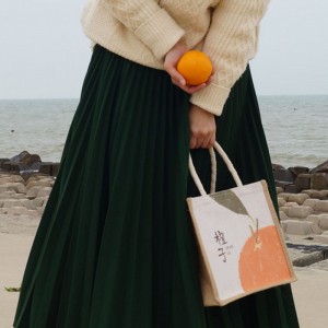 Ιαπωνική τσάντα με φερμουάρ, αδιάβροχη τσάντα φρούτων