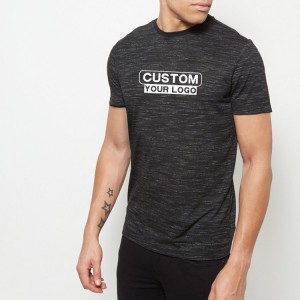 Erkek Oem Logo Slim Fit %100 Kenevir Tişörtleri
