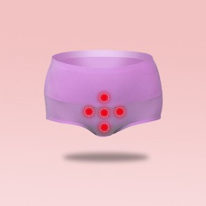 Žensko menstrualno perilo z magnetom z visokim pasom znamke ECOGARMENTS