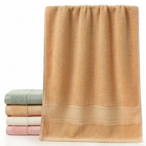 Asciugamano in fibra di bambù di supermercatu Asciugamano grande da bagnu