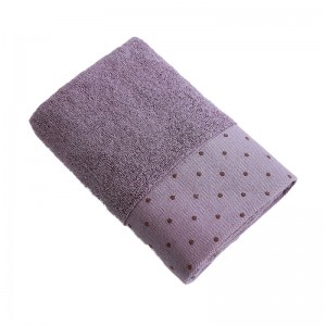 Manufacturers Wholesale Bamboo Fiber Wave Point Thickened Soft Face Towel Gift Towel