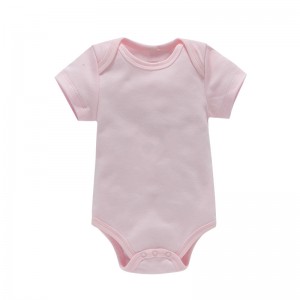 I-ECOGARMENTS IBA ne-organic cotton color plain bodysuit esonga i-fart baby romper