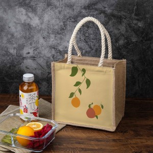 Japanske Zip-Up Waterproof Fruit Tote Bag