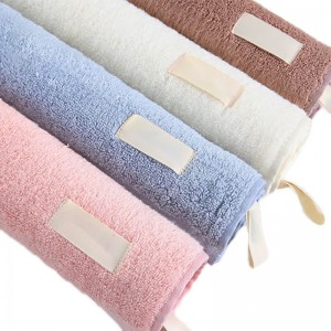 သဘာဝ Bamboo Fiber Antibacterial Towel