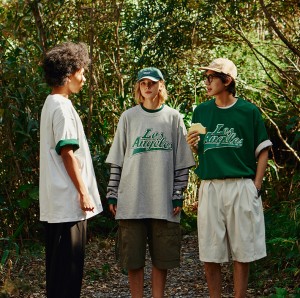 EKOOGARMENTS T-shirt unisex z nadrukiem, z bawełny bambusowej