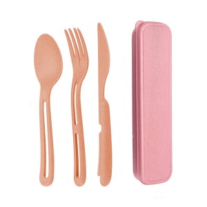 Reusable Spoon Cutlery Fork Children's Adult Portable Lunch Box Cutlery Set  For