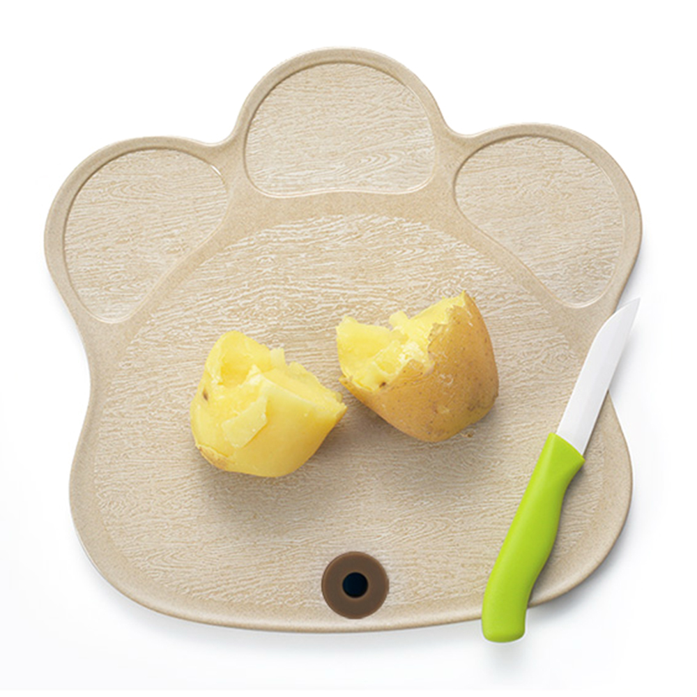 Wholesale fancy kitchen rice husk plastic baby food cutting board chopping board Featured Image
