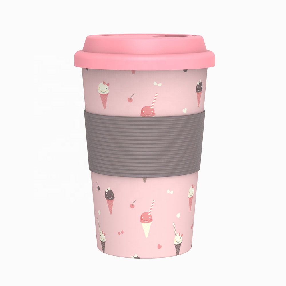 China Wholesale Pla Bowl Suppliers - PLA high temperature anti scalding mug home non-slip portable coffee cup solid color simple cup – Naike
