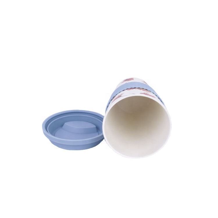 Health and environmental protection biodegradable PLA mug safety anti skid anti perm coffee mug