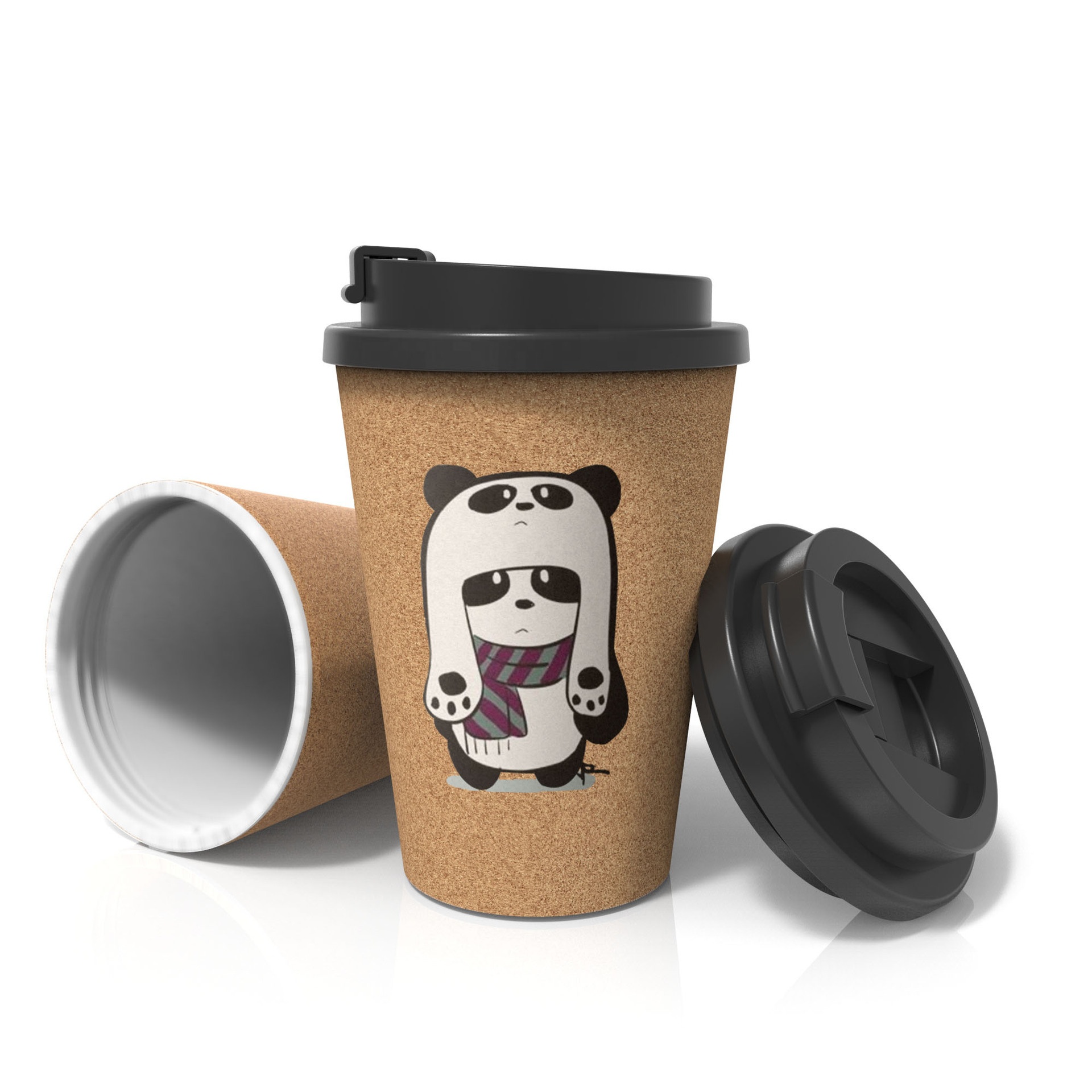 China Wholesale Custom Logo Plate Suppliers - Easy to clean environmental friendly degradable coffee cup pure color leakproof and heat insulating mug – Naike