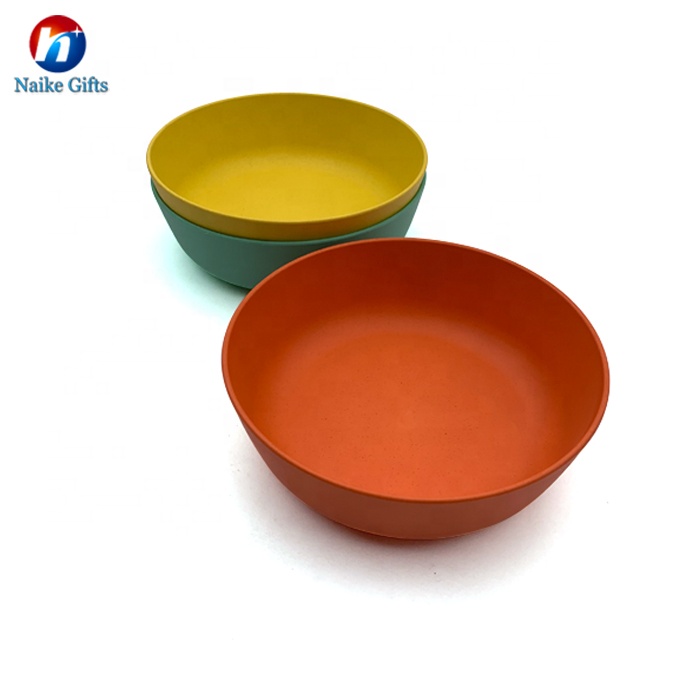 Wholesale custom food grade disposable biodegradable products colorful round fruit snack PLA bowl