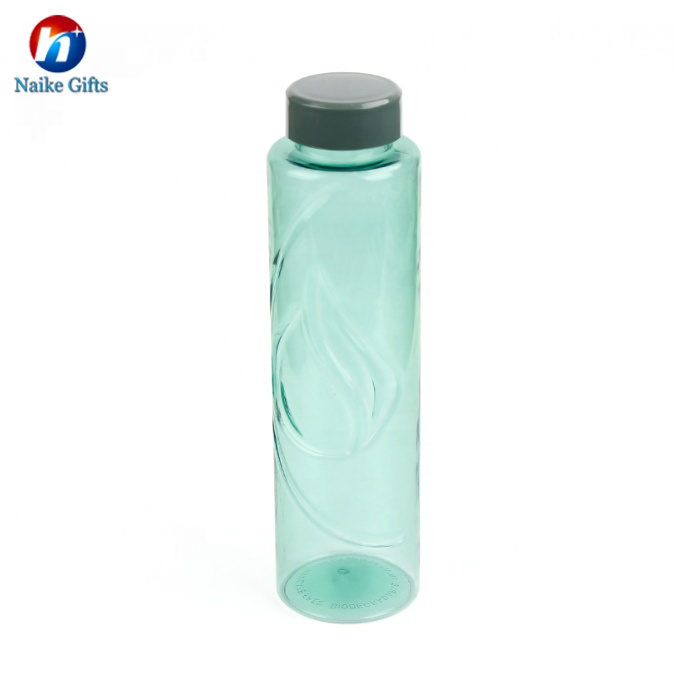 Custom logo printing outdoor 500ml biodegradable sports pla reusable portable water bottle