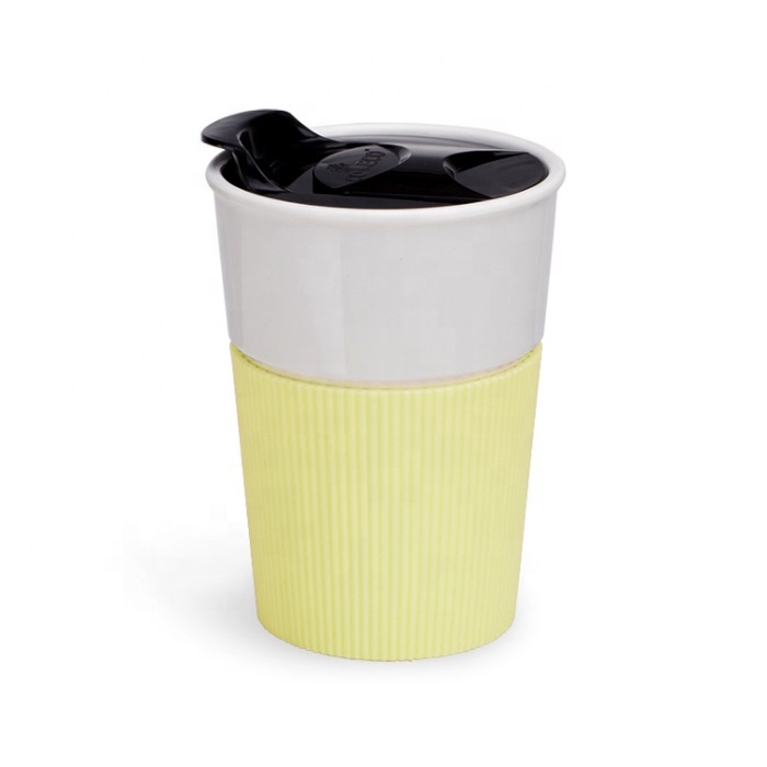 High Quality OEM Childrens Sippy Cups Suppliers - New products outdoor portable biodegradable reusable pla bamboo fiber coffee mug with lid – Naike