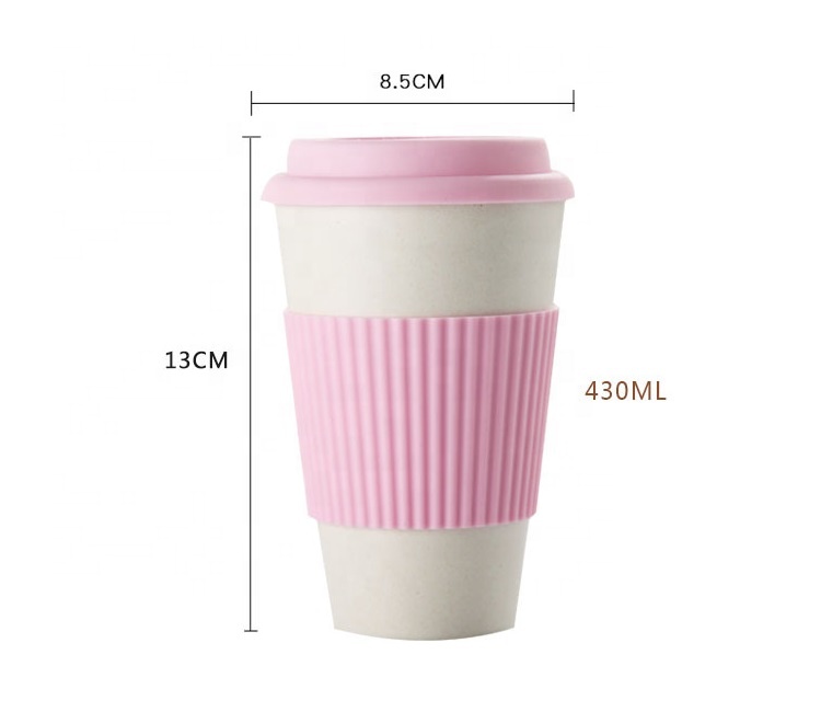 High Quality OEM Rice Husk Tableware Quotes - Simple fashion portable milk tea cup safe environmental protection drinking cup pure color delicate mug – Naike