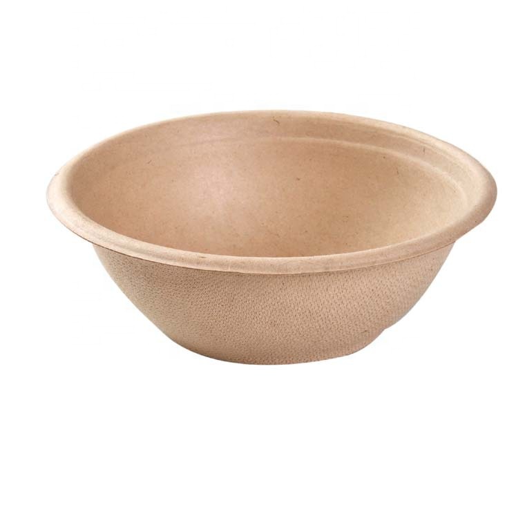 High Quality OEM Slow Feeder Dog Bowl Suppliers - 350ml Biodegradable Compostable Safety Eco-Friendly Bagasse Disposable Food Packaging Bowl – Naike