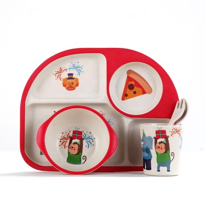 Household skidproof high quality tableware set creative lovely not easily broken children's rice bowl Featured Image