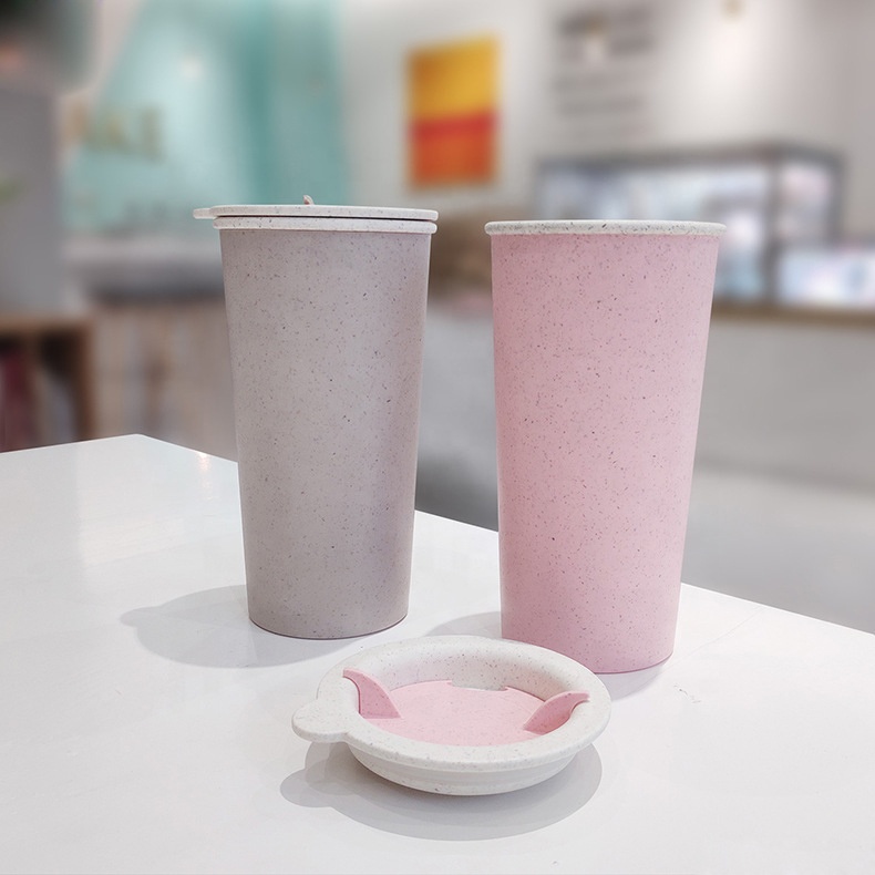 Environmentally friendly safe and healthy biodegradable coffee mug creative heat insulation anti ironing mug