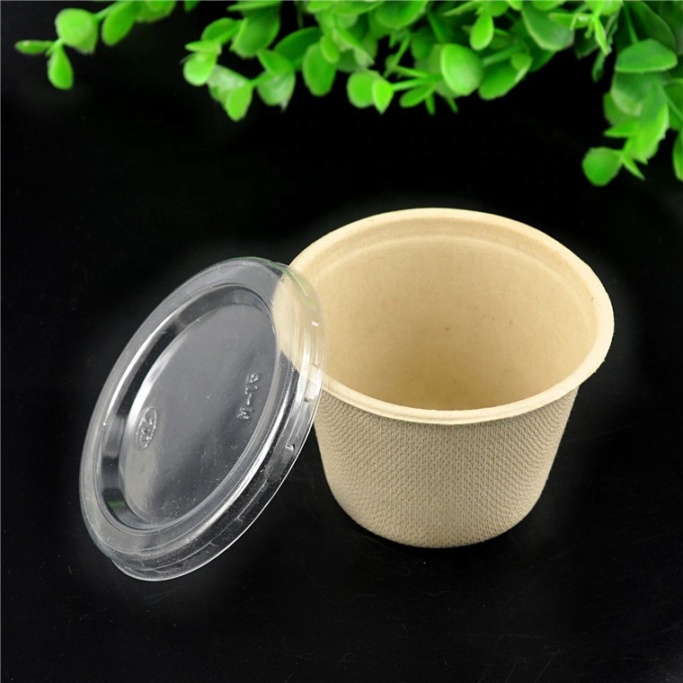 140ml Eco Friendly Healty Unbleached Wheat Straw Compostable Disposable Coffee Paper Cup