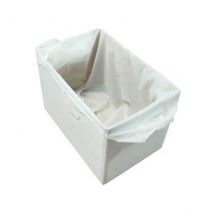 Compostable Biodegradable 8 gal trash bags T-shirt garbage Bags For Household Use