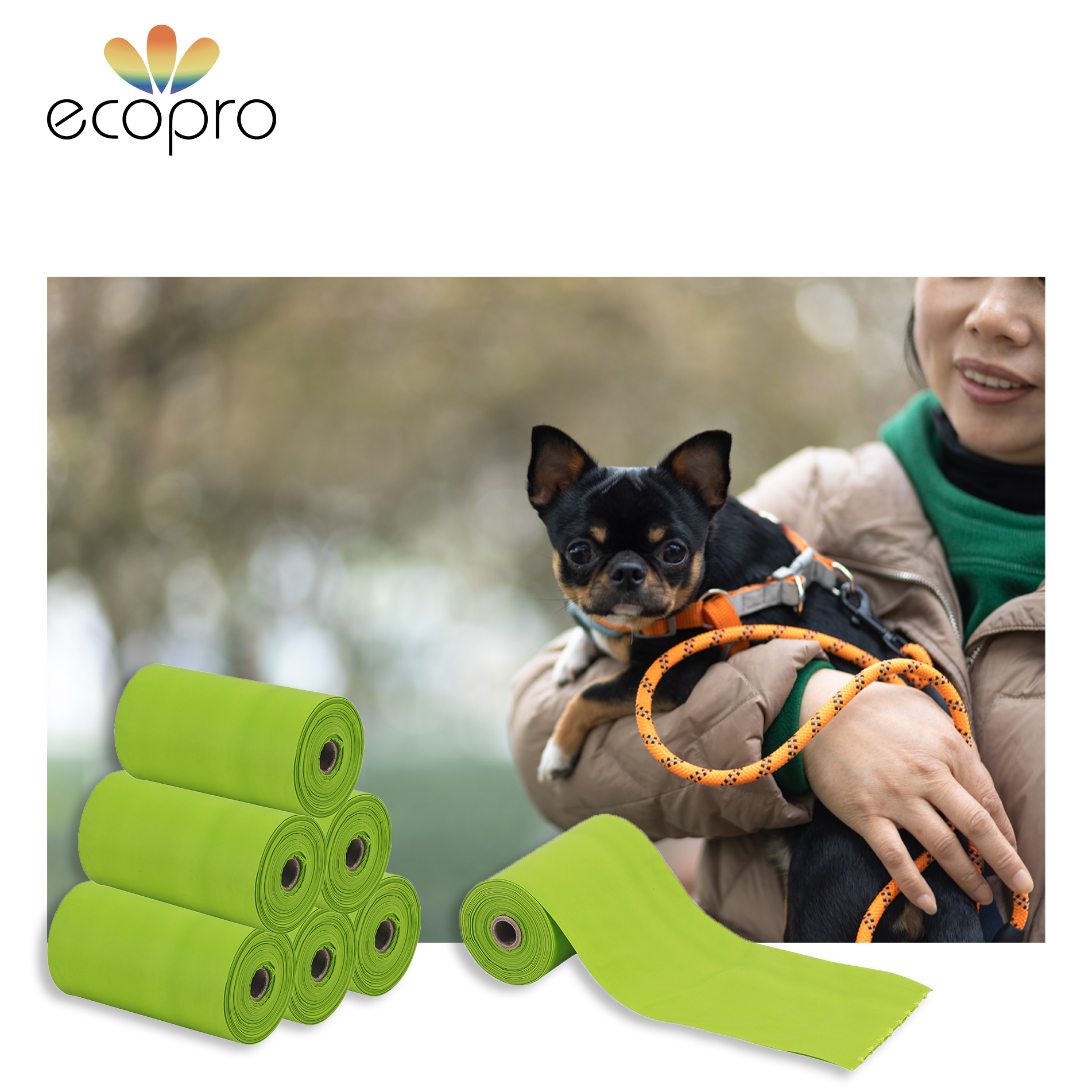 Pet Waste Bag on Roll Pet Waste Collection Featured Image