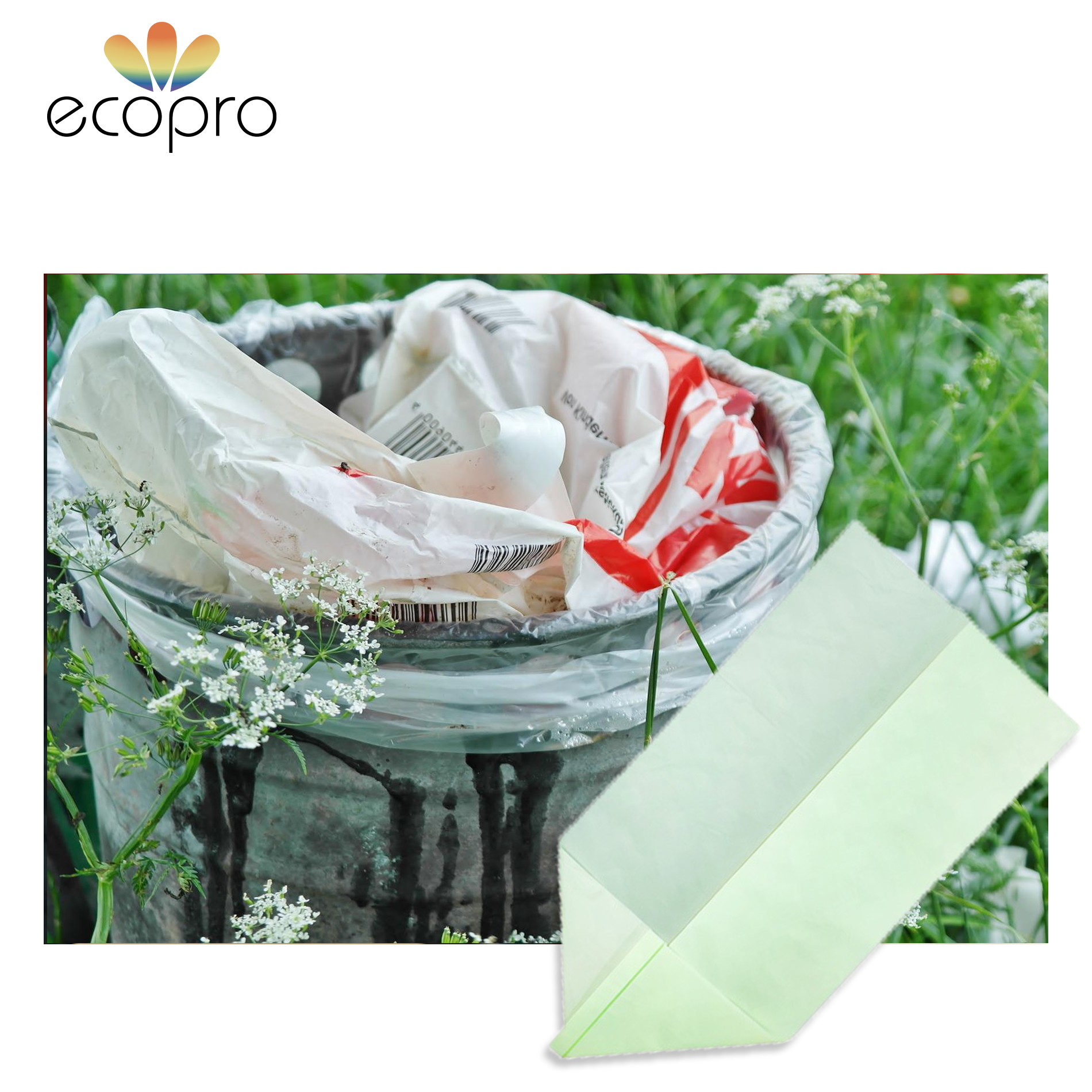 Compostable Trash Bin Bag Recommend For Household Cleaning
